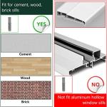 Flehomo Window Air Conditioner Support Bracket with 2 Arms, Universal Design for A/C Units Up to 200 lbs from 5,000 to 24,000 BTU, Easy Installation Window AC Brackets