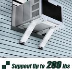 Flehomo Window Air Conditioner Support Bracket with 2 Arms, Universal Design for A/C Units Up to 200 lbs from 5,000 to 24,000 BTU, Easy Installation Window AC Brackets