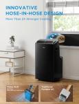 Midea MAP14HS1TBL-A Portable Air Conditioner, 14,000 BTU with Heat (update), Black