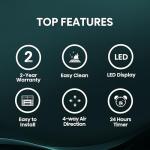 Hisense 6,000 BTU Ultra Quiet Window AC