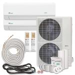 Senville 48000 BTU Dual Zone Mini Split Air Conditioner Heat Pump SENA-48HF/D