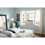 Frigidaire 6,000 BTU Window Air Conditioner and Dehumidifier, 115V, Cools up to 250 Sq. Ft. for Apartment, Dorm Room, Small/Medium Rooms, with Remote Control, White