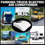 12V RV Air Conditioner with Heat 8.5K BTU Universal RV Rooftop AC Unit Heater Combo Quiet 2 in 1 Heating and Cooling for Truck, Trailer, Boat, Motorhome, Camper, Caravan