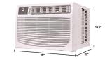 Seasons 12,000 BTU 230/208-Volt Window Air Conditioner with Heat for 550 sq ft in White