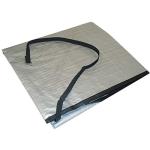 THERMWELL AC2H Air Conditioner Cover, 18 by 27 by 16-Inch, Silver