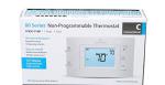 Emerson 1F83C-11NP Conventional (1H/1C) Non-Programmable Thermostat, White