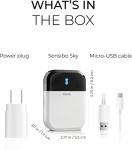 Sensibo Sky, Smart Wireless Air Conditioner Controller. Quick & Easy DIY Installation. Maintains Comfort with Energy Efficient. Automatic Wifi Thermostat Control App. Google, Alexa and Siri Compatible