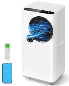 Portable Air Conditioners, 16000 btu Smart AC Unit with Cooling/Dehumidifier/Fan, APP/Remote Control 24h Timer Air Conditioner for Room Indoors