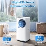 Portable Air Conditioners, 16000 btu Smart AC Unit with Cooling/Dehumidifier/Fan, APP/Remote Control 24h Timer Air Conditioner for Room Indoors