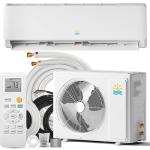 Rellytech Mini Split Ac/Heating System - 18000BTU Air Conditioner Inverter Heating and Cooling, 230v 19 SEER2 Wall Mounted Ductless ac split units Cools Up to 1250sq.ft, 24H Timer, Installation Kit