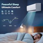 Rellytech Mini Split Ac/Heating System - 18000BTU Air Conditioner Inverter Heating and Cooling, 230v 19 SEER2 Wall Mounted Ductless ac split units Cools Up to 1250sq.ft, 24H Timer, Installation Kit