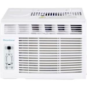 Keystone 14,000 BTU Window Air Conditioner and Dehumidifier, Window Unit Air Conditioners for Apartment, Living Room, Garage, and Medium to Large Rooms up to 650 Sq.Ft., Window AC Unit with Remote