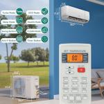 YITAHOME 12000 BTU Mini Split Air Conditioner Heat Pump System, Wifi Enabled 20 SEER2 115V Inverter Ductless AC Cool Up to 750 Sq. Ft, Compatible with Alexa, Complete Installation Kit, White