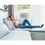 Keystone 14,000 BTU Window Air Conditioner and Dehumidifier, Window Unit Air Conditioners for Apartment, Living Room, Garage, and Medium to Large Rooms up to 650 Sq.Ft., Window AC Unit with Remote