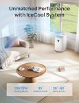 Dreo Portable Air Conditioners, 10,000 BTU Air Conditioner for Bedroom with Drainage-free Cooling, 45dB Quiet, APP/Voice/Remote, 24h Timer with Fan & Dehumidifier, Smart AC Unit for Room Indoors
