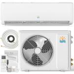 Oylus Mini Split Ac/Heating System - 12000 BTU Ductless Mini Split Air Conditioner with Heat Pump, 19 SEER2 115V Energy Efficient Ac Unit Up to 750 Sq.Ft with Installation Kit