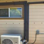 GCGOODS 4in 25ft Mini Split Line Set Cover Kit, Decorative PVC Lineset Cover for Ductless Mini Split Air Conditioner Heat Pump System and Central Air Conditioner, Brown