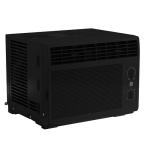 GE Window Air Conditioner Unit, 5,000 BTU for Small Rooms up to 150 sq ft. with Manual Adjustable Fan and Cooling Settings, Perfect for Bedroom or Living Room, Easy Install Kit Included, Black