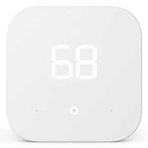 Amazon Smart Thermostat – Save money and energy - Works with Alexa and Ring - C-wire required