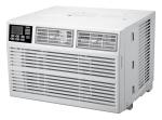 Whirlpool WHAW242CW 24,000 BTU Air Conditioner with Dehumidifier, 230V, Window AC for Extra Large 1500 Sq. Ft, Bedroom, Living Room, or Apartment, with Remote, 3 Speeds, and 24H Timer, Bright White