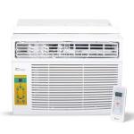 Senville 10,000 BTU Window Air Conditioner, Cools Up to 450 Sq. Ft., Easy to Use, Washable Filter