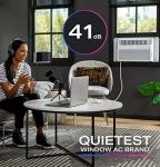 Profile AHTR14AC GE Inverter 14,000, WiFi Enabled, Ultra Quiet, Efficient for Large Rooms, Easy Installation with Included Kit, 14K AC Unit, Energy Star, White Window Air Conditioner, 13500 BTU