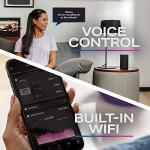 Profile AHTR14AC GE Inverter 14,000, WiFi Enabled, Ultra Quiet, Efficient for Large Rooms, Easy Installation with Included Kit, 14K AC Unit, Energy Star, White Window Air Conditioner, 13500 BTU