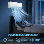 TACOOL 12000 BTU Mini Split Air Conditioner/Heater with Heat Pump 22 SEER2 230V Split AC Unit, Max Coverage Area Up to 750 Sq. Ft, Remote Control, Multiple Modes White