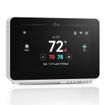 vine Programmable Thermostat for House with 4.3" Touch Screen, WiFi Smart Home Thermostat for AC and Heating, App/Voice Control, Compatible with Alexa and Google Assistant, C-Wire Required, TJ-919T