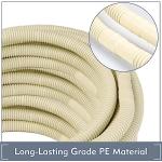 Flamorrow 164Ft Air Conditioner Drain Hose for Ductless Mini Split Air Conditioner Heat Pump Systems, 5/8" ID Flexible AC Water Drain Line