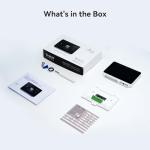 vine Programmable Thermostat for House with 4.3" Touch Screen, WiFi Smart Home Thermostat for AC and Heating, App/Voice Control, Compatible with Alexa and Google Assistant, C-Wire Required, TJ-919T