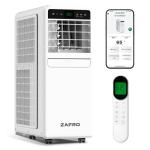 12,000 BTU Portable Air Conditioner, 3-IN-1 Smart AC Unit with Fan/Dehumidifier/Drainage-free Cooling, APP/Voice/Remote/Touch, 47 dB, Sleep Mode, Window Installation Kit, 24H Timer for Home/Office