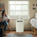 LG 7,300 BTU (DOE) / 11,000 BTU (ASHRAE) Smart Portable Air Conditioner, Cools 300 Sq.Ft. (15' x 20' room size),Smartphone & Voice Control works with LG ThinQ, Amazon Alexa and Hey Google, 115V