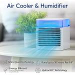 Arctic Air Pure Chill Deluxe Evaporative Air Cooler - Powerful, Quiet, Lightweight And Portable Space Cooler With Hydro-Chill Technology For Bedroom, Office, Living Room & More