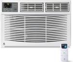 8,000 Btu Window-Mounted Air Conditioner, Cools Up to 350 Sq,Quiet Operation, Dehumidifier, 3 Adjustable Fan Speeds and Cooling Settings, Perfect for Bedroom or Living Room