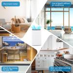 14000 BTU Portable Air Conditioners with Remote Control, 3-in-1 Free Standing Cooling AC Unit with Fan & Dehumidifier, Cools Room up to 750 sq.ft, Smart/Sleep Mode, 3 Speed, Auto Swing, 24H Timer