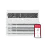 Frigidaire 12,000 BTU Smart Window Air Conditioner with Wi-Fi, Cools Up to 550 Sq. Ft., Remote Control, Quiet Operation, Eco Mode, 3 Fan Speeds, White