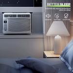 Magshion 6000 BTU Window Air Conditioner, WiFi-Enabled AC with Remote & App Control, Cools up to 250 Sq. Ft., Quiet Operation, 3 Cooling Modes, Washable Filter, Easy Install Window Unit