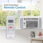 COMMERCIAL COOL 14,300 BTU Window Air Conditioner, Window AC with Full Function Remote Control and Electronic Thermostat, Air Conditioner Window Unit up to 700 Sq. Ft. with Energy Saver & Sleep Mode
