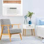 Keystone 23,200 BTU Window-Wall Air Conditioner with 16,000 BTU Supplemental Heat and Dehumidifier, 230V, Window AC for Large Rooms up to 1,500 Sq.Ft. with Smart Remote Control