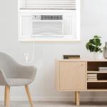 Keystone 23,200 BTU Window-Wall Air Conditioner with 16,000 BTU Supplemental Heat and Dehumidifier, 230V, Window AC for Large Rooms up to 1,500 Sq.Ft. with Smart Remote Control