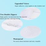 400CM(157") Window Seal Kit, Casement AC Window Vent Seal Kit, 100% Sealing Effect Waterproof Window Seal Kit, Easy Installation, Fit for Single & Dual Hose Portable Air Conditioner, Tumbler Dryer