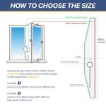 Loviga 400CM(157") Portable AC Window Seal, Casement Window Vent Kit Seal Kit for Portable Air Conditioner Dryer, 100% Sealing Waterproof Easy to Install for Crank Out/Awning/Skylights Window
