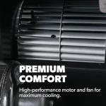 Dometic Penguin II Low Profile Rooftop Air Conditioner, High Capacity 15K BTU, White, Pre-Installed Single Zone CT Control Board, Non-Ducted or Ducted Application