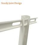 JEACENT Outdoor Wall Mounting Bracket for Ductless Mini Split Air Conditioner Heat Pump Systems, Universal, 9000-36000 Btu Condenser