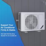 REHOYEE Mini Split Wall Mounting Bracket Heavy Duty Wall Mount Brackets for Outdoor Air Conditioners, Ductless Mini Split, HVAC, Compressor, Heat Pump System (9000-36000BTU)