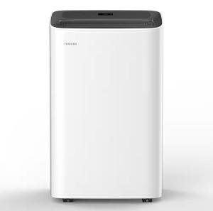 Toshiba PX0811CWRUFR 8,000 BTU (12,000 BTU ASHRAE) 115-Volt Smart Wi-Fi Portable AC, Cools & Dehumidifies Up To 350 Sq. Ft. - Certified Refurbished