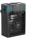 Portable Air Conditioners,4-in-1 Evaporative Air Cooler with 3 Speeds, 3 Modes & 7 LED Light Cooling Fan with Remote, 2-8H Timer, 1200ML Personal Mini Air Conditioner for Bedroom and Office