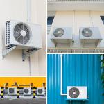 3" W 7.5 Ft Mini Split Line Set Cover Kit Air Conditioner Decorative PVC Line Cover Kit for Central Air Conditioner Mini Split AC Cover for Outside Heat Pumps Tubing Cover