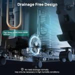 DuraComfort Portable Air Conditioner, Dual Motors AC (14,000 BTU ASHRAE) 10000 BTU SACC Cools Up to 450 Sq.Ft, with Window Kit for Easy Installation,White